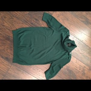 White House Black Market - dark green sweater top
